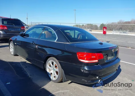 2007 BMW 335I z USA, uszkodzony, nr VIN WBAWL73557PX46217